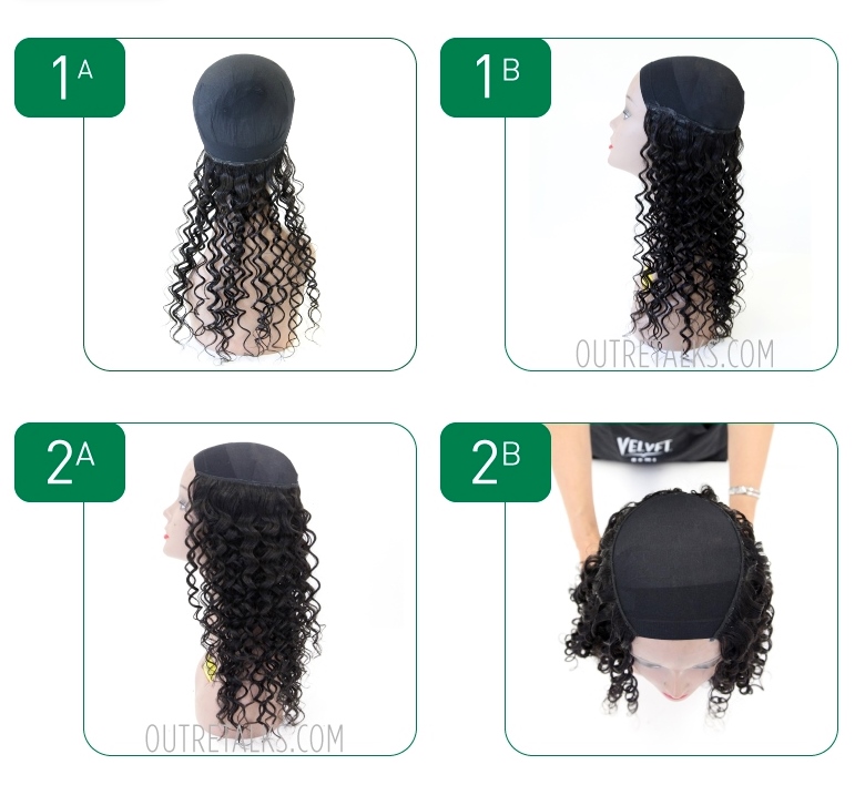 Watch me install a quickweave! Materials needed 1.Scissors 2.Comb