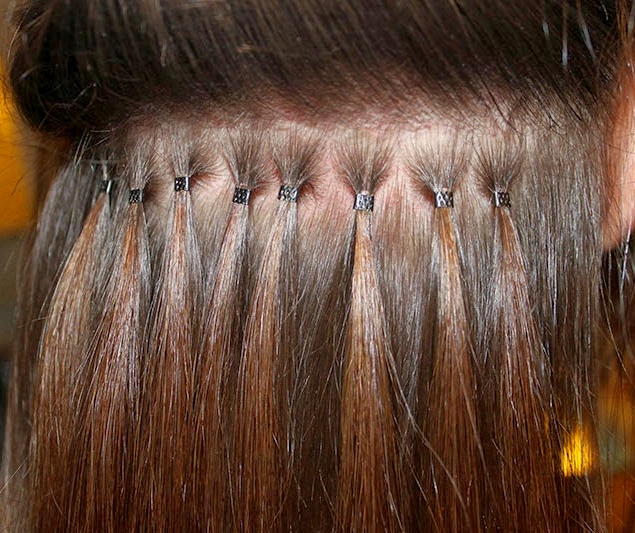 Micro Ring Hair Extensions - Dark Brown #3 | Secret Hair Extensions